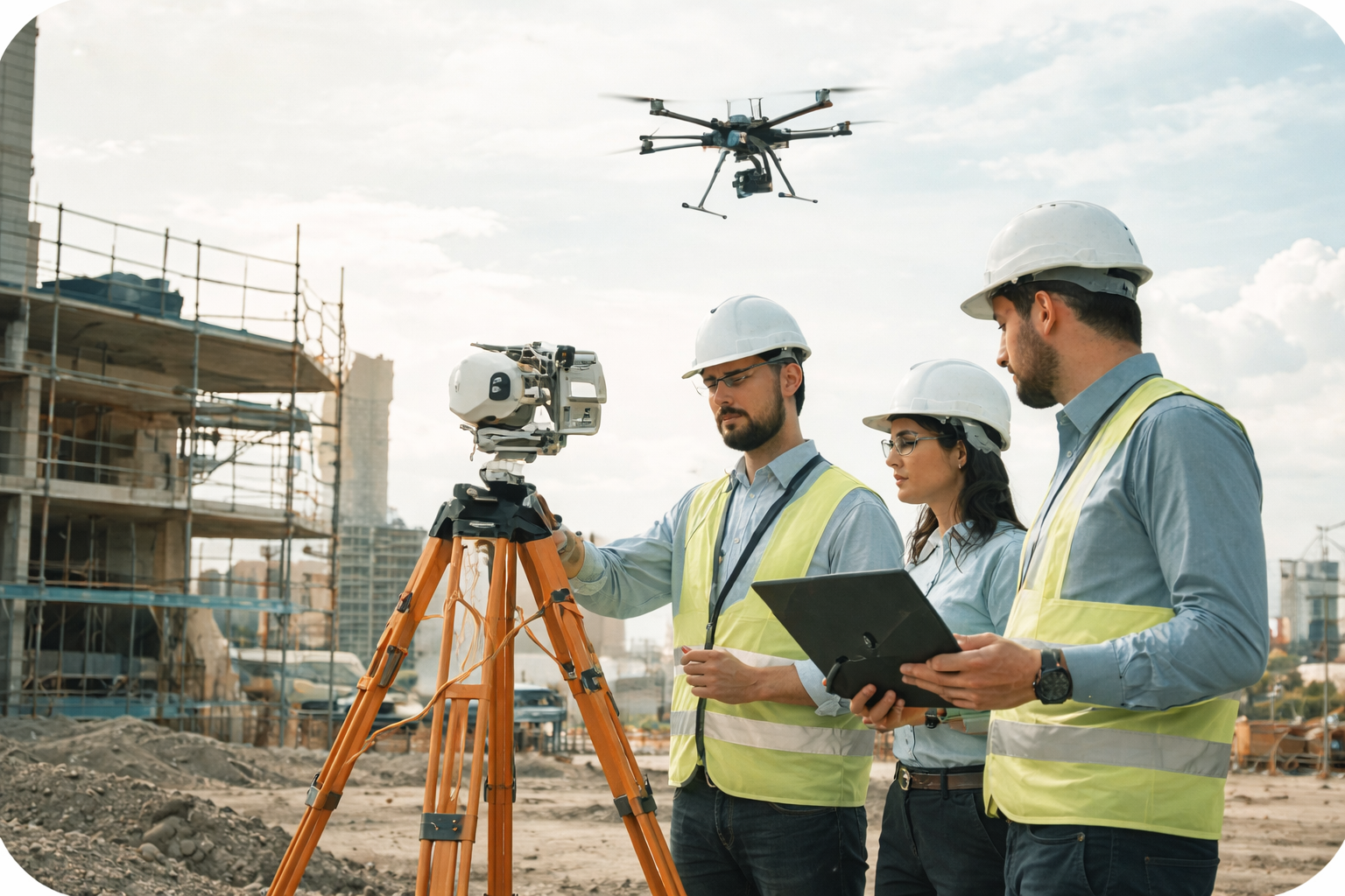 GEOTECH 3D team on site